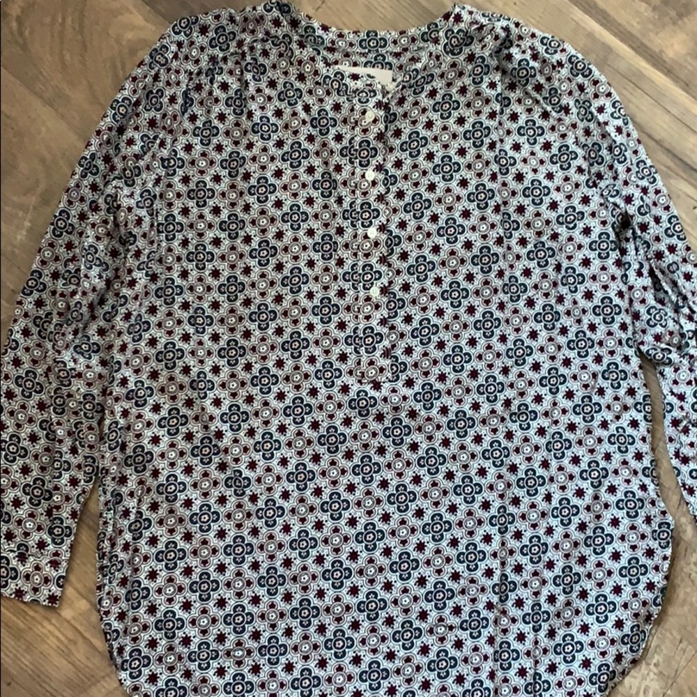 Loft tunic blouse